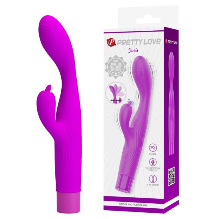 PRETTY LOVE JENE dobbeltstimulerende vibrator PRETTY LOVE JENE dobbeltstimulerende vibrator