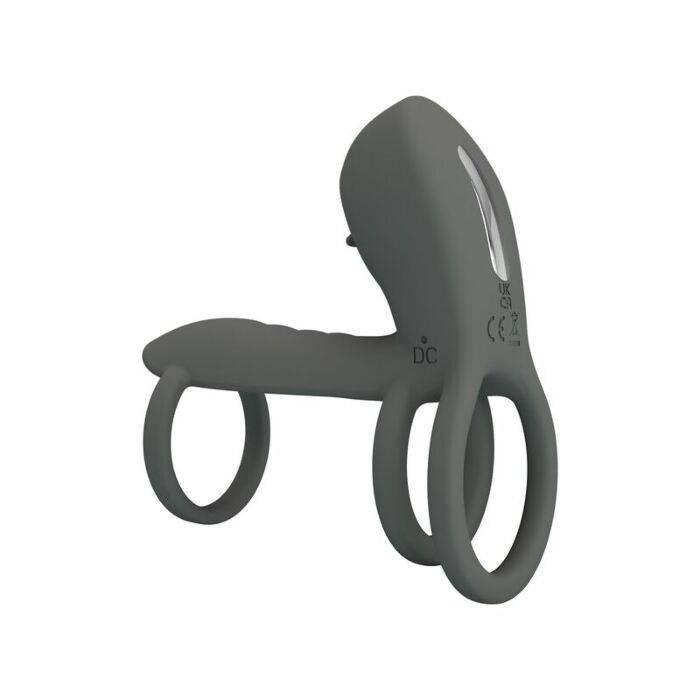 Cockring FOR HIM PRETTY LOVE med dobbelt stimulation Cockring FOR HIM PRETTY LOVE med dobbelt stimulation