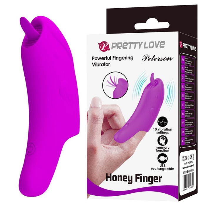 HIGH TECH PETERSON HONEY Finger Vibrator HIGH TECH PETERSON HONEY Finger Vibrator