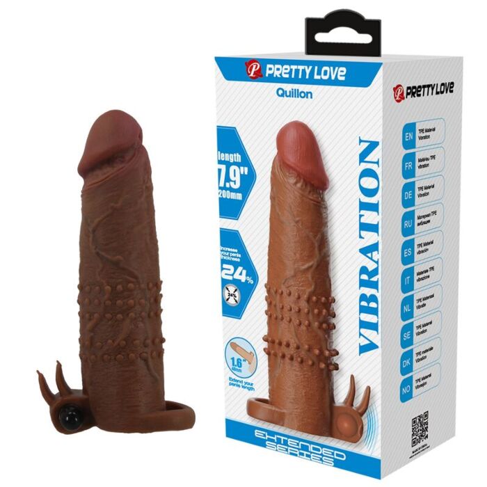 FOR HIM QUILLON vibrerende penisfunda FOR HIM QUILLON vibrerende penisfunda
