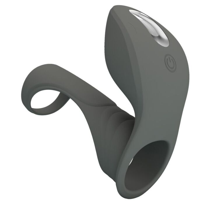 FOR HIM PRETTY LOVE genopladelig vibrationsring med dobbelt stimulator FOR HIM PRETTY LOVE genopladelig vibrationsring med dobbelt stimulator