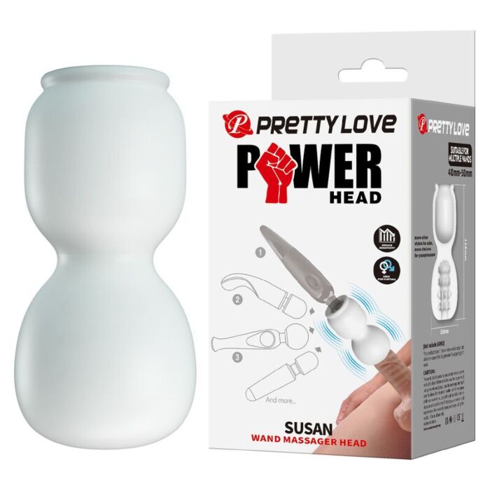 PRETTY LOVE Susan Power massagehoved PRETTY LOVE Susan Power massagehoved