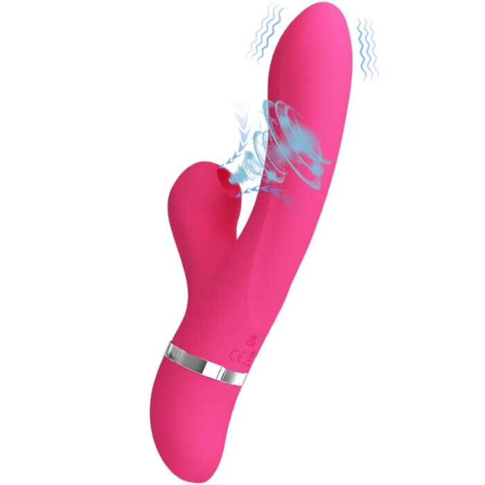 Pretty Love Willow kanin med sug og vibrationer Pretty Love Willow kanin med sug og vibrationer