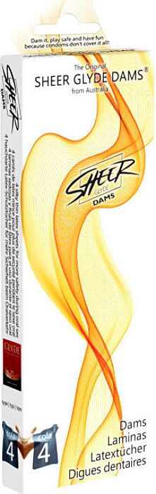 SHEER GLYDE - DAMS LÁMINAS LATEX SEXO ORAL COLA SHEER GLYDE - DAMS LÁMINAS LATEX SEXO ORAL COLA