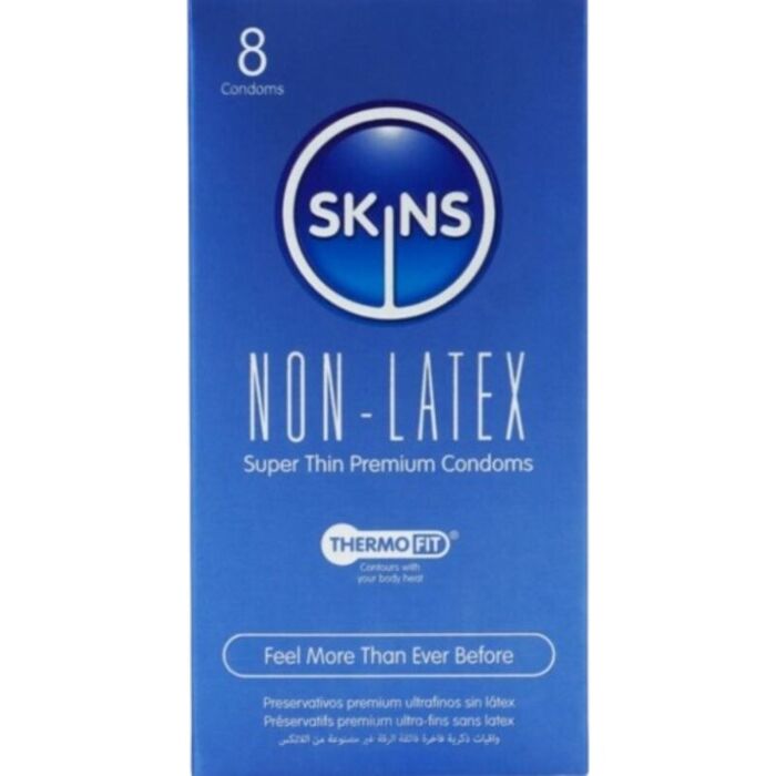 Preservativ SKINS - Latexfrit 8 pakker Preservativ SKINS - Latexfrit 8 pakker