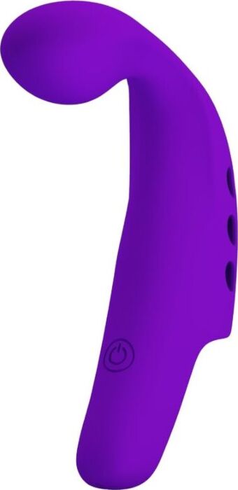 Vibrador Dedo Pretty Love Gorgon Morado Recargable Vibrador Dedo Pretty Love Gorgon Morado Recargable