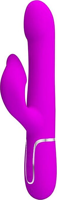 Vibrador Rabbit Pretty Love Perlas Violeta - Placer Único Vibrador Rabbit Pretty Love Perlas Violeta - Placer Único