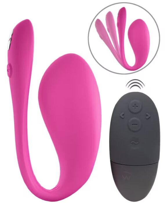 Bærbar ægvibrator WE-VIBE JIVE 2 elektrisk pink