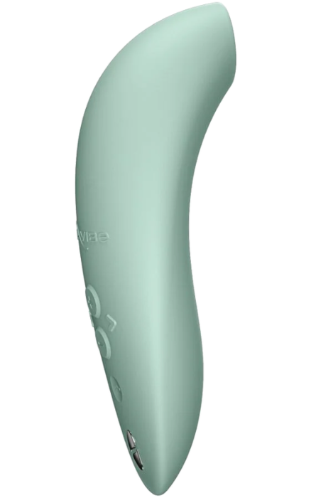 Klitorisstimulator WE-VIBE MELT 2 med luftimpulser, salviegrøn