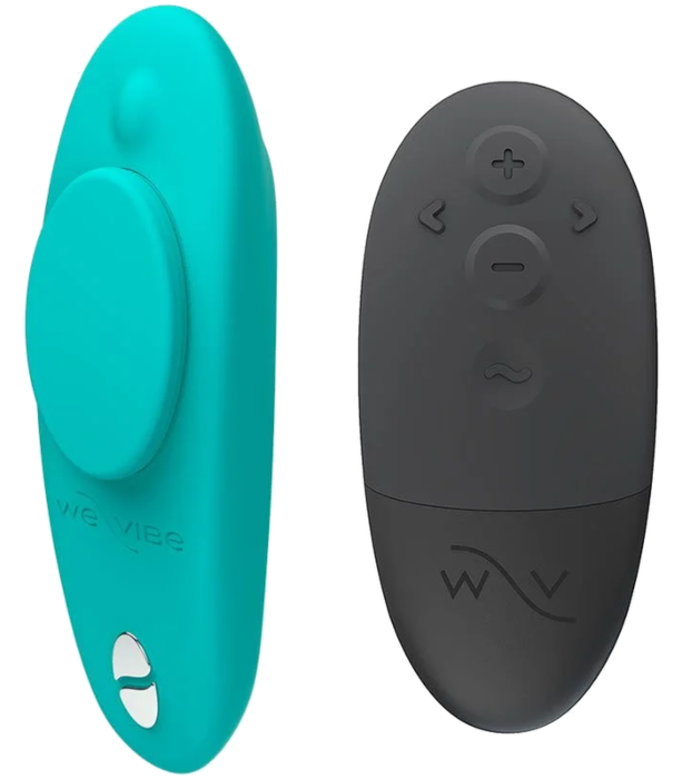 WE-VIBE MOXIE+ Aqua trussevibrator med magnetisk klips