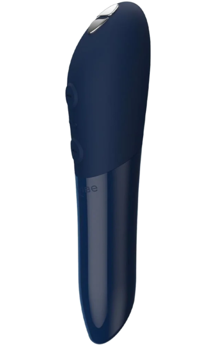 Genopladelig bulletvibrator WE-VIBE TANGO X i midnatsblå
