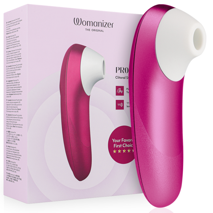 Stimulator WOMANIZER Pro Vibrant med lufttryk Stimulator WOMANIZER Pro Vibrant med lufttryk