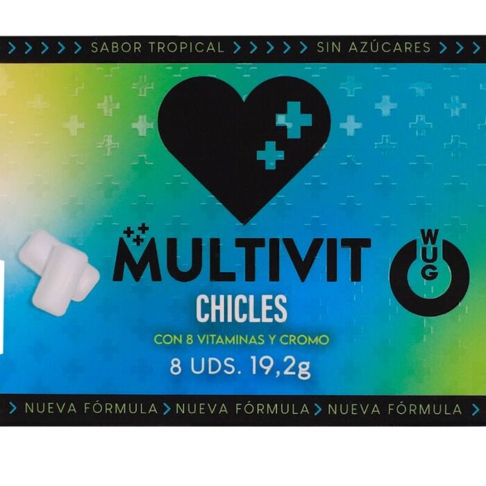 Chokolade WUG GUM MULTIVIT med melatonin og valerian Chokolade WUG GUM MULTIVIT med melatonin og valerian