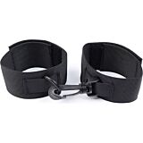 Ohmama Fetish Nylon Håndledsmanchetter - Justerbar Komfort