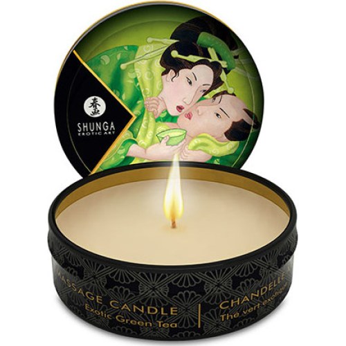 Massagevoks Shunga Zenitude med Te Grøn Aroma