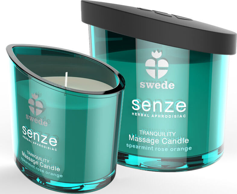Massage Lys Swede Senze Tranquility med Mynte og Rose