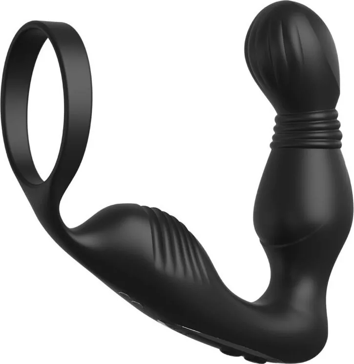 Prostatamassageren Ass-Gasm Pro P-Spot Milker, med sin ring